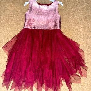 Gorgeous little red ombré dress